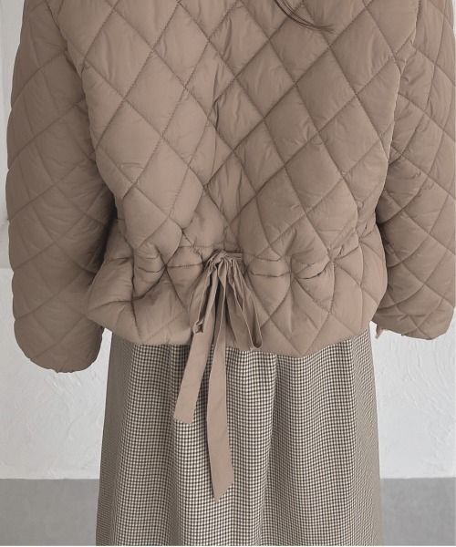 shrita(シュリータ)の「【shrita】キルティングショートジャケット(その他アウター・キッズ・ブラウン/アイボリー・M/L)」の10枚目の写真