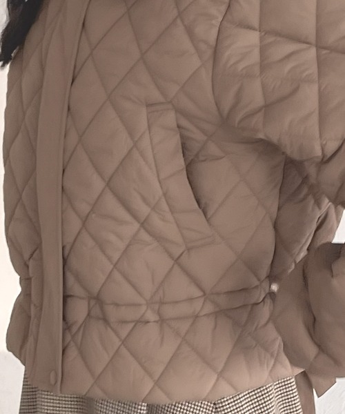 shrita(シュリータ)の「【shrita】キルティングショートジャケット(その他アウター・キッズ・ブラウン/アイボリー・M/L)」の15枚目の写真