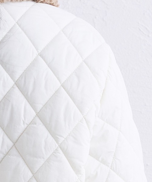 shrita(シュリータ)の「【shrita】キルティングショートジャケット(その他アウター・キッズ・ブラウン/アイボリー・M/L)」の22枚目の写真