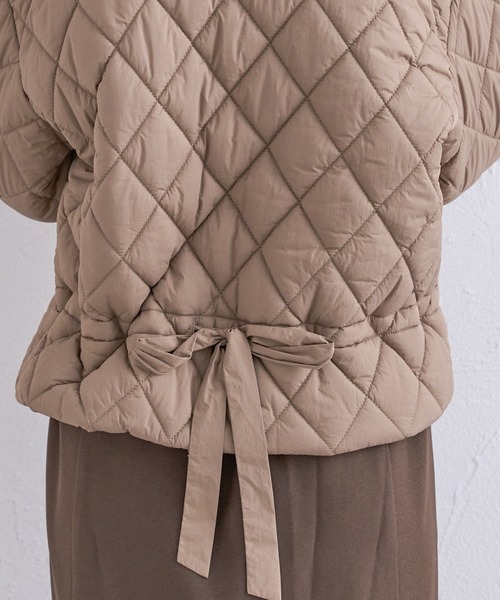 shrita(シュリータ)の「【shrita】キルティングショートジャケット(その他アウター・キッズ・ブラウン/アイボリー・M/L)」の20枚目の写真