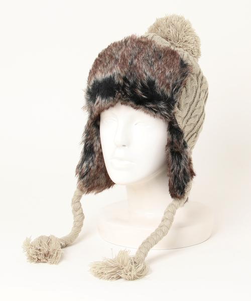 フライトビーニー セール】23 KNIT FLIGHT BEANI/DCニットキャップ・ビーニー