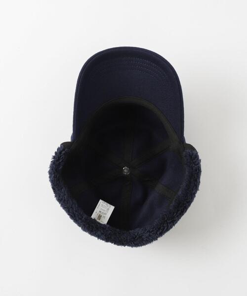 coen(コーエン)の「メルトンイヤーマフキャップ(キャップ・メンズ・ブラック/ネイビー/ダークグレー・FREE)」の9枚目の写真
