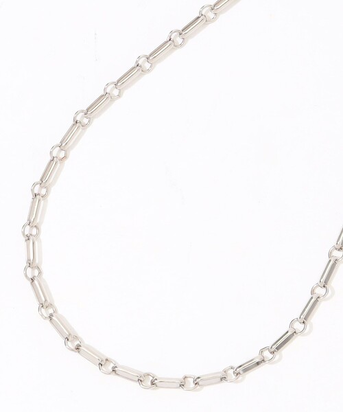 セール】LAURA LOMBARDI Bar Chain Platinum シルバーチェーン
