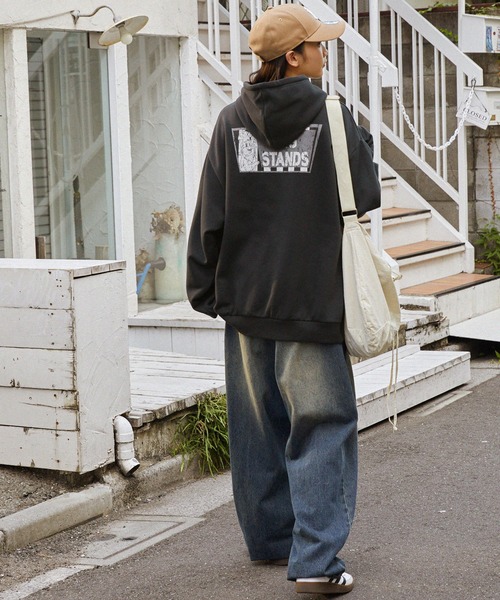 Stussy ヴィンテージ モッズコート ラクーンファー ライナー付 ロゴジップ stussy ステューシー モッズコート ラクーンファー ミリタリー
