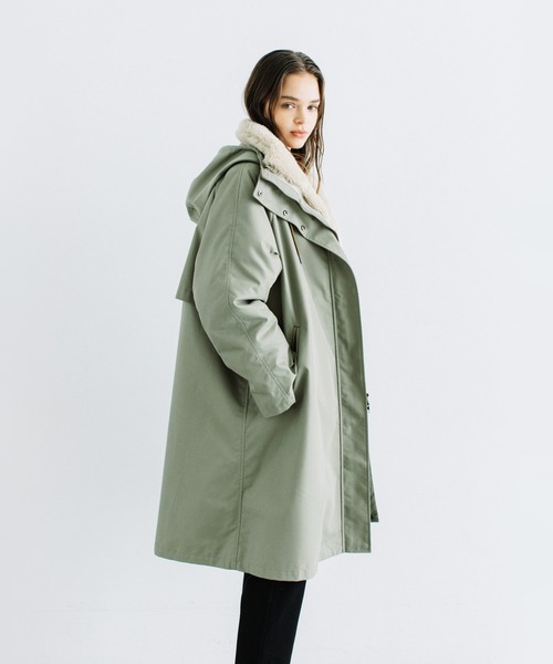WCJ（ダブルシージェイ）の「【撥水】エコファーライナー付きコート