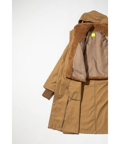 WCJ（ダブルシージェイ）の「【撥水】エコファーライナー付きコート