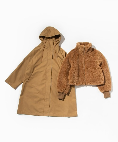 WCJ（ダブルシージェイ）の「【撥水】エコファーライナー付きコート