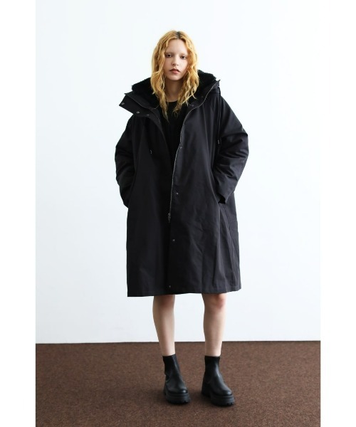 WCJ（ダブルシージェイ）の「【撥水】エコファーライナー付きコート