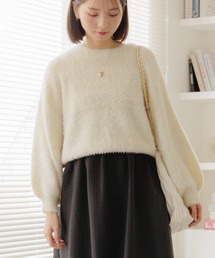 flower | スパークルシャギーニット(ニット/セーター)