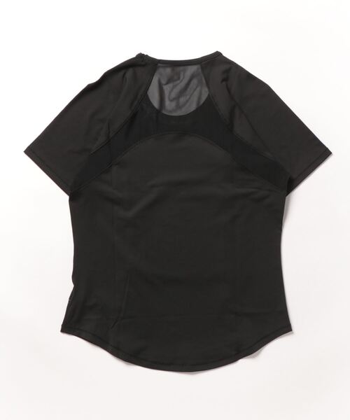 REANO（レアノ）の「【-REANO-レアノ】ヨガ/ランニングフィットネスTシャツ　メッシュデザイン（スポーツグッズ・レディース・ブラック/ブルー/パープル/ホワイト・LARGE/SMALL/MEDIUM/X-LARGE）」の5枚目の写真
