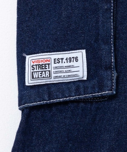 VISION STREET WEAR ルーズデニムカーゴパンツ（カーゴパンツ）｜VISION STREET WEAR（ヴィジョンストリートウェア）
