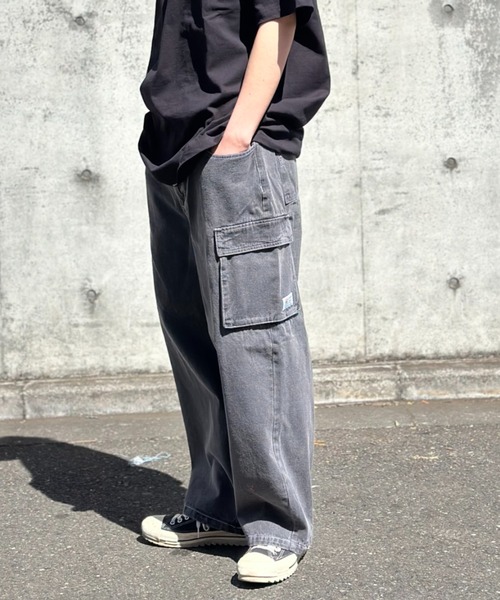 VISION STREET WEAR ルーズデニムカーゴパンツ（カーゴパンツ）｜VISION STREET WEAR（ヴィジョンストリートウェア）