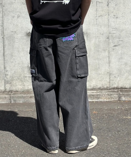 VISION STREET WEAR ルーズデニムカーゴパンツ（カーゴパンツ）｜VISION STREET WEAR（ヴィジョンストリートウェア）