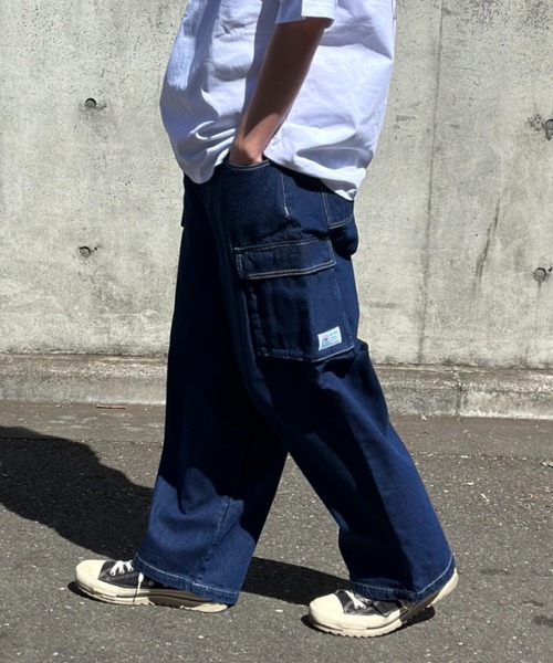 VISION STREET WEAR ルーズデニムカーゴパンツ（カーゴパンツ）｜VISION STREET WEAR（ヴィジョンストリートウェア）