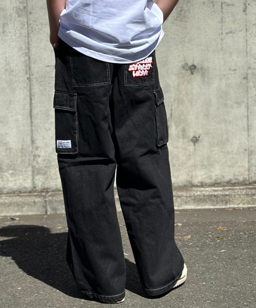 VISION STREET WEAR ルーズデニムカーゴパンツ（カーゴパンツ）｜VISION STREET WEAR（ヴィジョンストリートウェア）