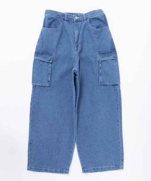 VISION STREET WEAR ルーズデニムカーゴパンツ（カーゴパンツ）｜VISION STREET WEAR（ヴィジョンストリートウェア）
