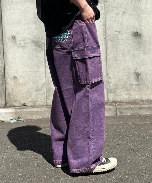 VISION STREET WEAR ルーズデニムカーゴパンツ（カーゴパンツ）｜VISION STREET WEAR（ヴィジョンストリートウェア）