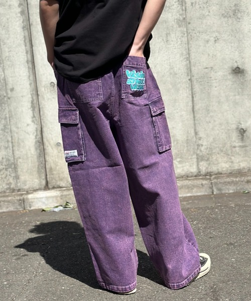VISION STREET WEAR ルーズデニムカーゴパンツ（カーゴパンツ）｜VISION STREET WEAR（ヴィジョンストリートウェア）