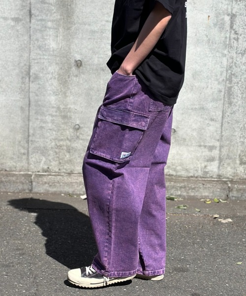 VISION STREET WEAR ルーズデニムカーゴパンツ（カーゴパンツ）｜VISION STREET WEAR（ヴィジョンストリートウェア）