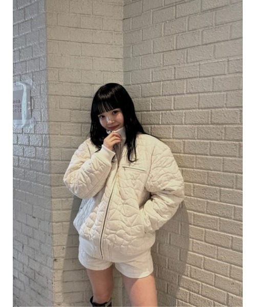 LAGUA GEM ウェーブスティッチショートパンツ