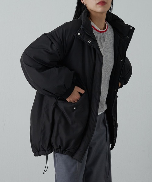 COLONY 2139(コロニートゥーワンスリーナイン)の「杢配色ガゼットニットプルオーバー(ニット/セーター・レディース・グレー/チャコールグレー/ピンク・FREE)」の13枚目の写真