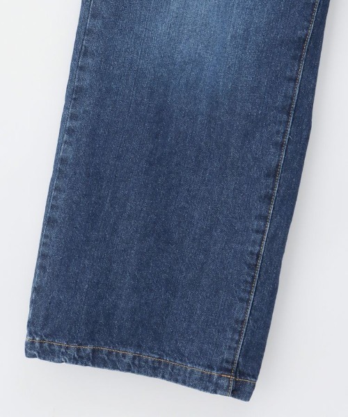 Honeys（ハニーズ）の「デニムワイドパンツ（股下６８ｃｍ）（デニムパンツ・レディース・ライトインディゴブルー/ライトブルー・SS/LL/L/S/M）」の14枚目の写真