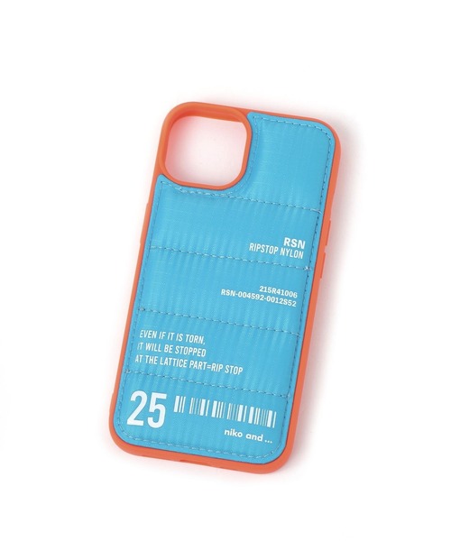 niko and...(ニコアンド)の「オリジナルキルティングiPhoneケース(iPhone13/14)(スマホケース/カバー・レディース・ブラック/カーキ/ライトブルー・0)」の3枚目の写真