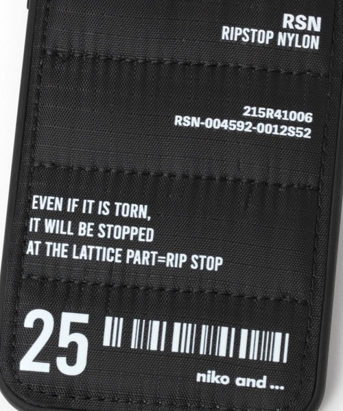 niko and...(ニコアンド)の「オリジナルキルティングiPhoneケース(iPhone13/14)(スマホケース/カバー・レディース・ブラック/カーキ/ライトブルー・0)」の10枚目の写真