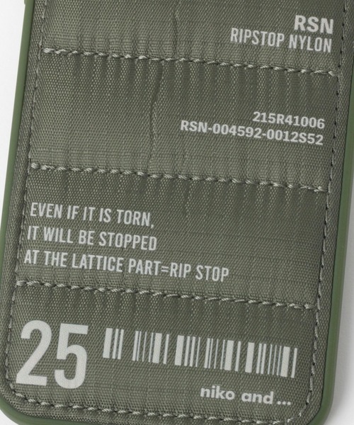 niko and...(ニコアンド)の「オリジナルキルティングiPhoneケース(iPhone13/14)(スマホケース/カバー・レディース・ブラック/カーキ/ライトブルー・0)」の11枚目の写真