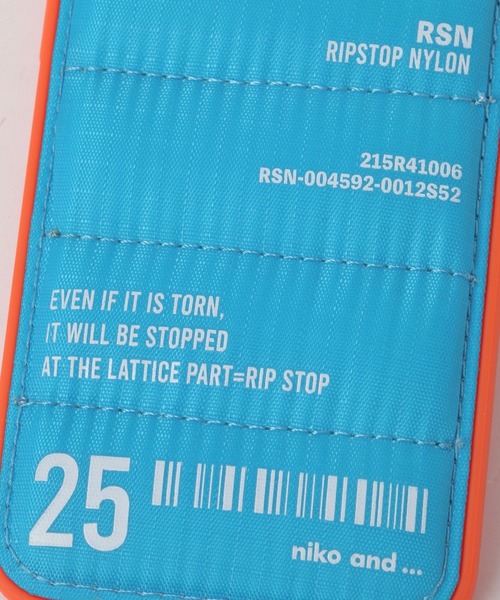 niko and...(ニコアンド)の「オリジナルキルティングiPhoneケース(iPhone13/14)(スマホケース/カバー・レディース・ブラック/カーキ/ライトブルー・0)」の14枚目の写真