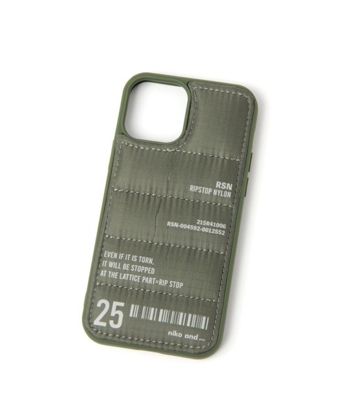 niko and...(ニコアンド)の「オリジナルキルティングiPhoneケース(iPhone13/14)(スマホケース/カバー・レディース・ブラック/カーキ/ライトブルー・0)」の15枚目の写真