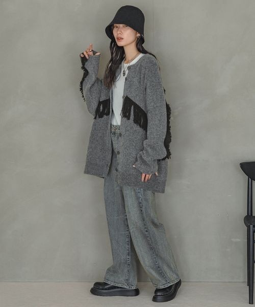 JEANASIS(ジーナシス)の「カノコアミハット/991891(ハット・レディース・ブラック/グレー/ライトイエロー・FREE)」の18枚目の写真