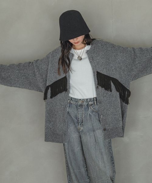 JEANASIS(ジーナシス)の「カノコアミハット/991891(ハット・レディース・ブラック/グレー/ライトイエロー・FREE)」の6枚目の写真