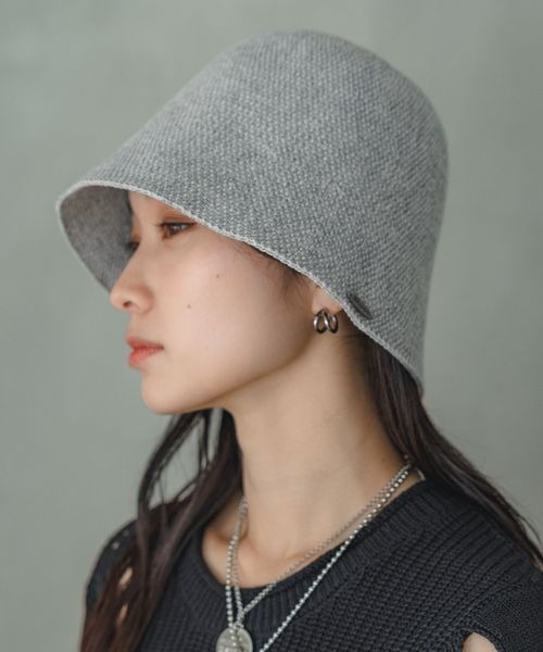 JEANASIS(ジーナシス)の「カノコアミハット/991891(ハット・レディース・ブラック/グレー/ライトイエロー・FREE)」の4枚目の写真