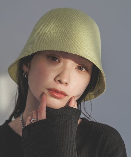 JEANASIS(ジーナシス)の「カノコアミハット/991891(ハット・レディース・ブラック/グレー/ライトイエロー・FREE)」の11枚目の写真