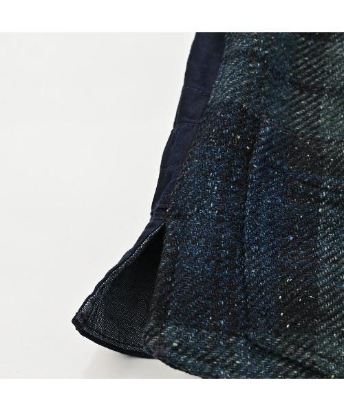 45R（フォーティファイブアール）の「インディゴコットンツイードの908ベスト（ベスト・レディース・ダークインディゴブルー・MEDIUM/SMALL）」の15枚目の写真