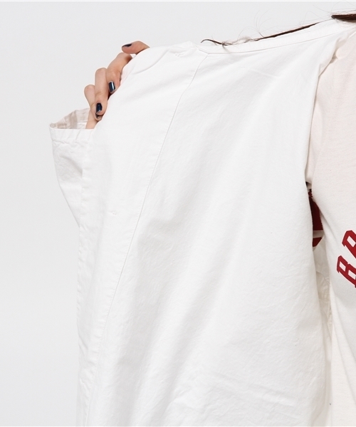 BEAMS BOY(ビームスボーイ)の「BEAMS BOY / スウェーデン軍 スノーパーカ(その他アウター・レディース・ホワイト・ONE SIZE)」の5枚目の写真