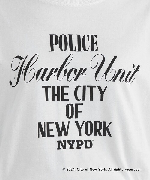 GOOD ROCK SPEED（グッドロックスピード）の「【別注】＜GOOD ROCK SPEED＞NYC ショートスリーブ プリント Tシャツ（Tシャツ/カットソー・レディース・オフホワイト/ブラック・FREE）」の4枚目の写真