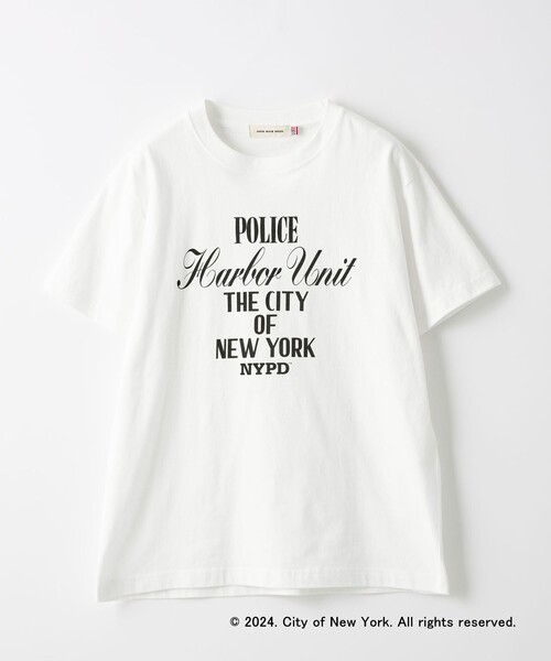 GOOD ROCK SPEED（グッドロックスピード）の「【別注】＜GOOD ROCK SPEED＞NYC ショートスリーブ プリント Tシャツ（Tシャツ/カットソー・レディース・オフホワイト/ブラック・FREE）」の7枚目の写真