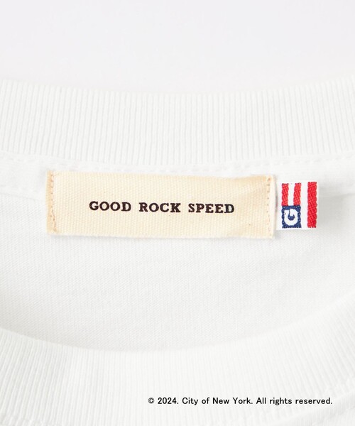 GOOD ROCK SPEED（グッドロックスピード）の「【別注】＜GOOD ROCK SPEED＞NYC ショートスリーブ プリント Tシャツ（Tシャツ/カットソー・レディース・オフホワイト/ブラック・FREE）」の11枚目の写真