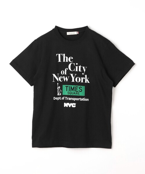 GOOD ROCK SPEED（グッドロックスピード）の「【別注】＜GOOD ROCK SPEED＞NYC ショートスリーブ プリント Tシャツ（Tシャツ/カットソー・レディース・オフホワイト/ブラック・FREE）」の15枚目の写真
