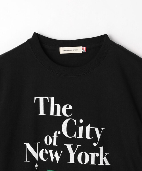 GOOD ROCK SPEED（グッドロックスピード）の「【別注】＜GOOD ROCK SPEED＞NYC ショートスリーブ プリント Tシャツ（Tシャツ/カットソー・レディース・オフホワイト/ブラック・FREE）」の17枚目の写真