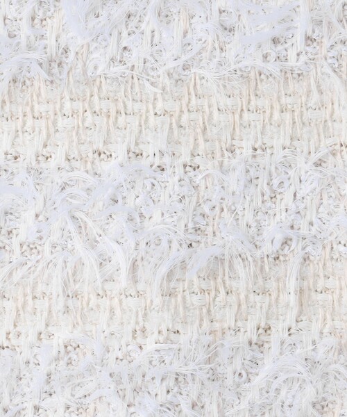 UNITED ARROWS（ユナイテッドアローズ）の「ミックスヤーン ニットベスト（ベスト・レディース・ブラック/オフホワイト/ネイビー・FREE）」の19枚目の写真