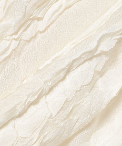 Ray BEAMS(レイビームス)の「Ray BEAMS / シフォン アーム ボレロ(シャツ/ブラウス・レディース・ブラック/オフホワイト・ONE SIZE)」の20枚目の写真