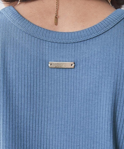 CHIC STYLE（シックスタイル）の「＜大きいサイズ＞アメリカンスリーブタンクトップ シックスタイル（タンクトップ・レディース・ブラック/オフホワイト/ブルー・L/LL/3L/4L/5L）」の5枚目の写真