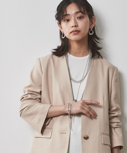 CHIC STYLE（シックスタイル）の「＜大きいサイズ＞アメリカンスリーブタンクトップ シックスタイル（タンクトップ・レディース・ブラック/オフホワイト/ブルー・L/LL/3L/4L/5L）」の18枚目の写真