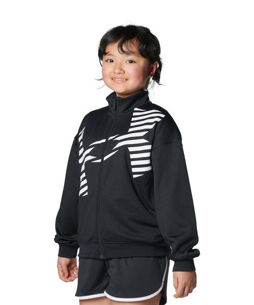 UNDER ARMOUR(アンダーアーマー)の「UAトラックジャケット(トレーニング/KIDS)(その他アウター・キッズ・ブラック・120cm/140cm/130cm/150cm/160cm)」の4枚目の写真