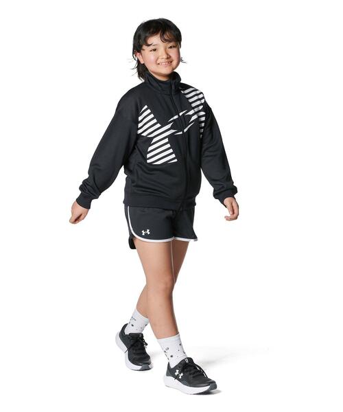 UNDER ARMOUR(アンダーアーマー)の「UAトラックジャケット(トレーニング/KIDS)(その他アウター・キッズ・ブラック・120cm/140cm/130cm/150cm/160cm)」の6枚目の写真