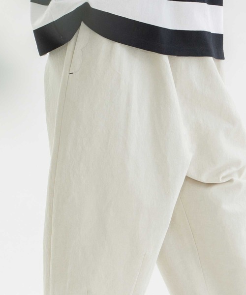 【★新品★】nop de nod ノップ ドゥ ノッド／リネンコットンパンツ セール】Pomme リネンコットン裾ダーツ9分パンツ（その他パンツ