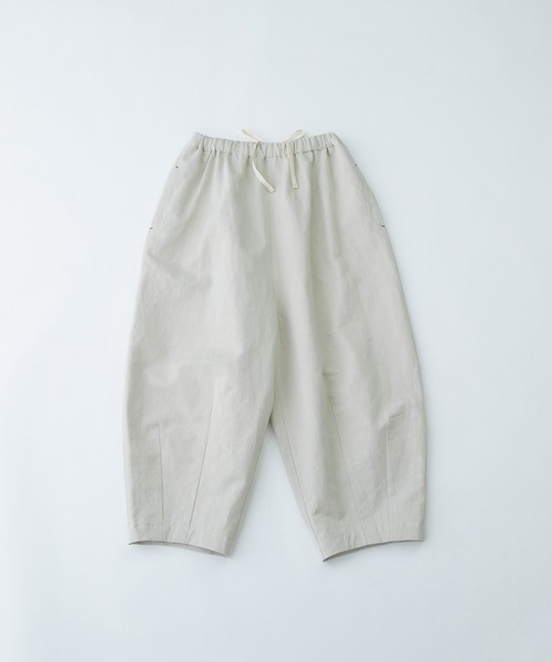 【★新品★】nop de nod ノップ ドゥ ノッド／リネンコットンパンツ nop de nod（ノップドゥノッド）の「Pomme リネンコットン裾